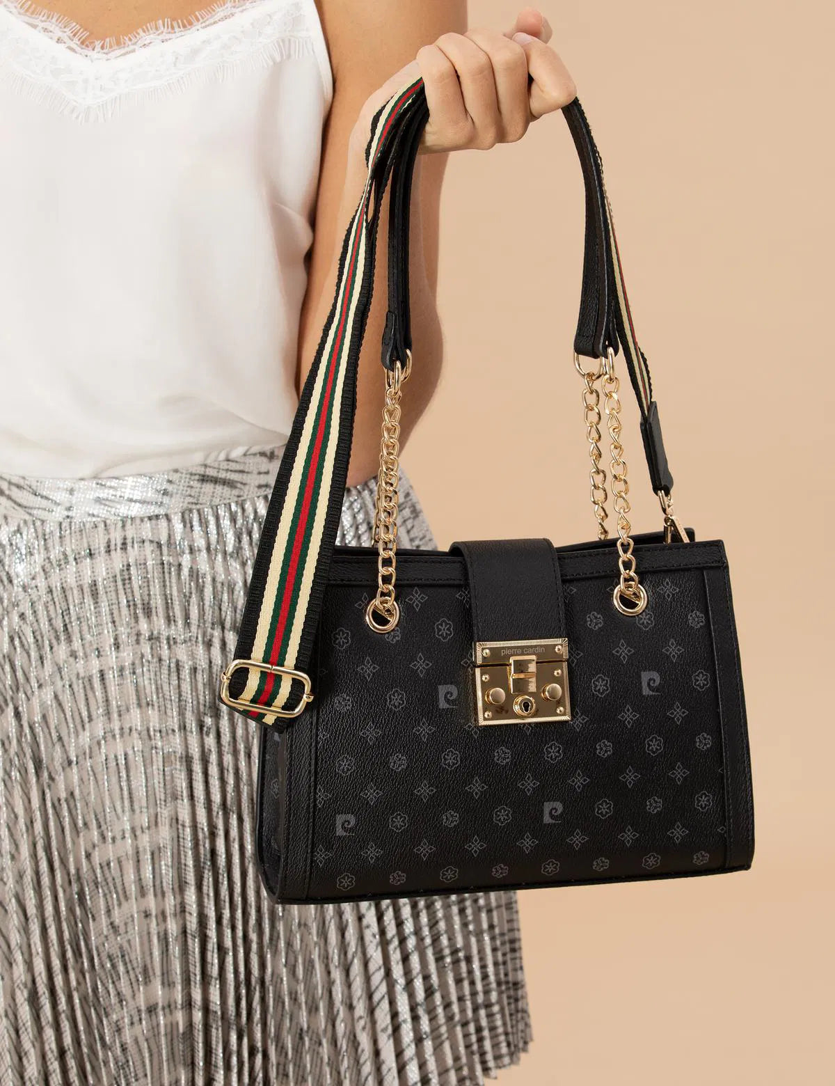 Pierre Cardin Black Crossbody Bag