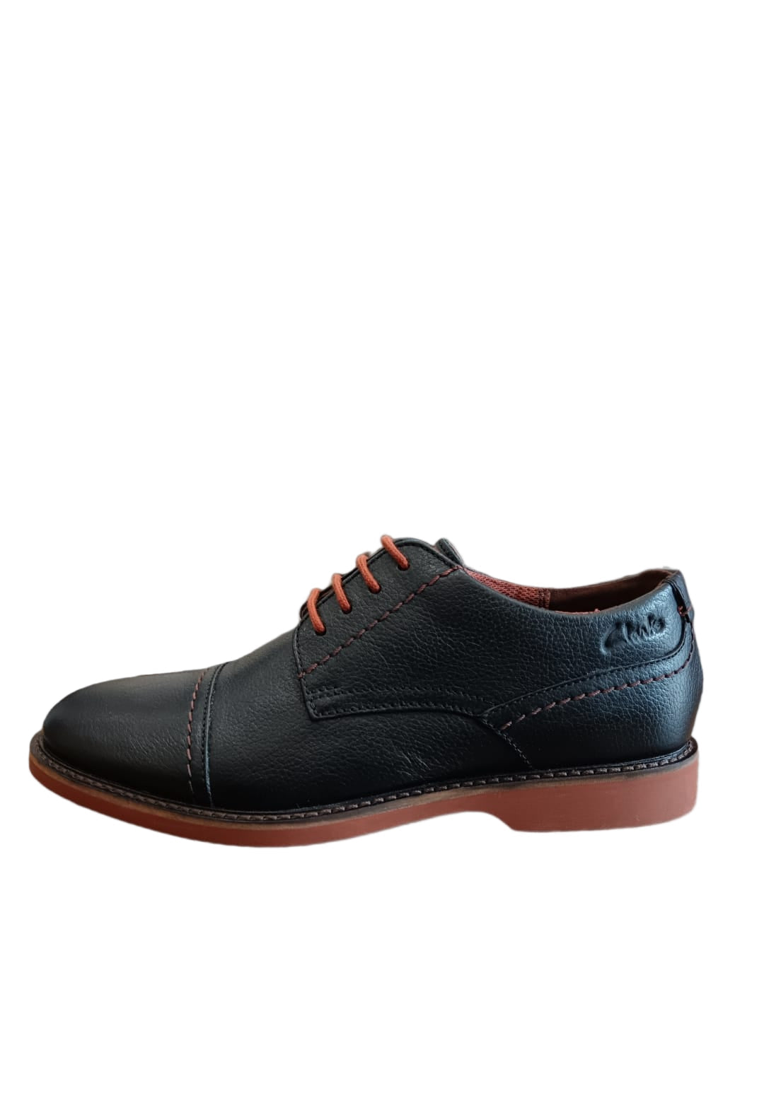 Clarks Atticus LT Men's Black Leather Lace-Up Oxford Shoe