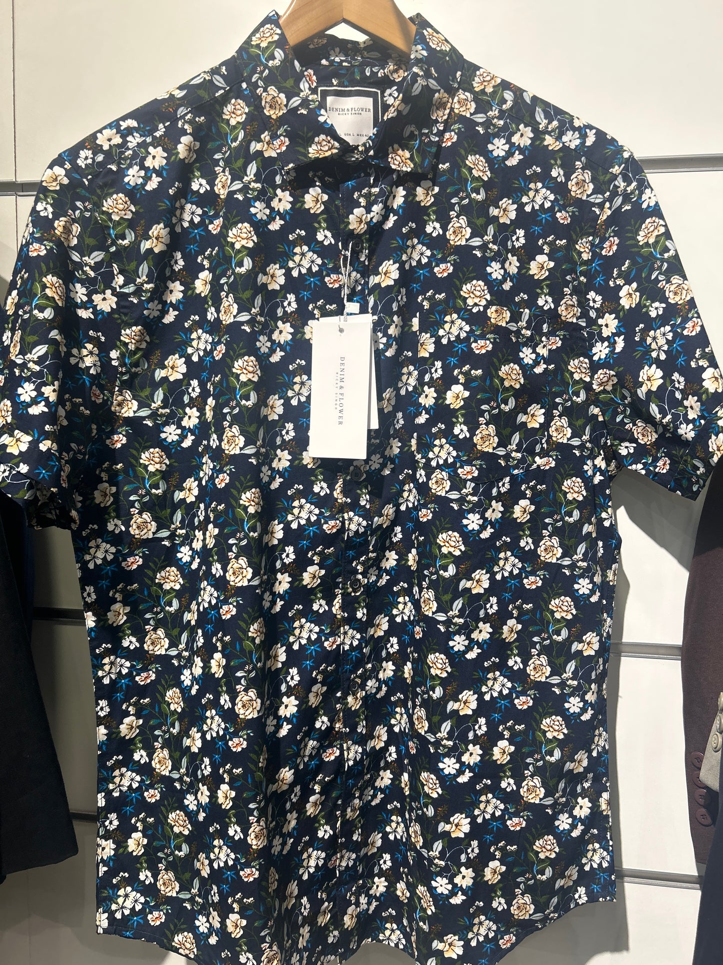 Denim & Flower Ricky Singh Men’s Short Sleeve Shirt