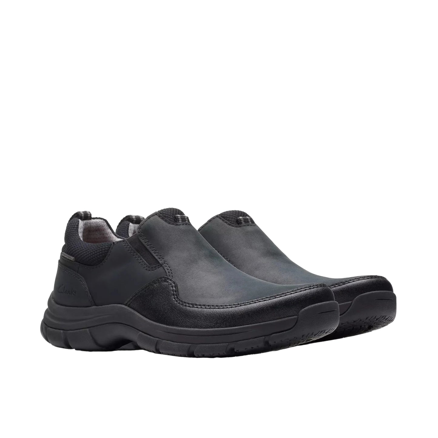 Clarks Walpath Step mens Loafer - 261745637060 BLACK