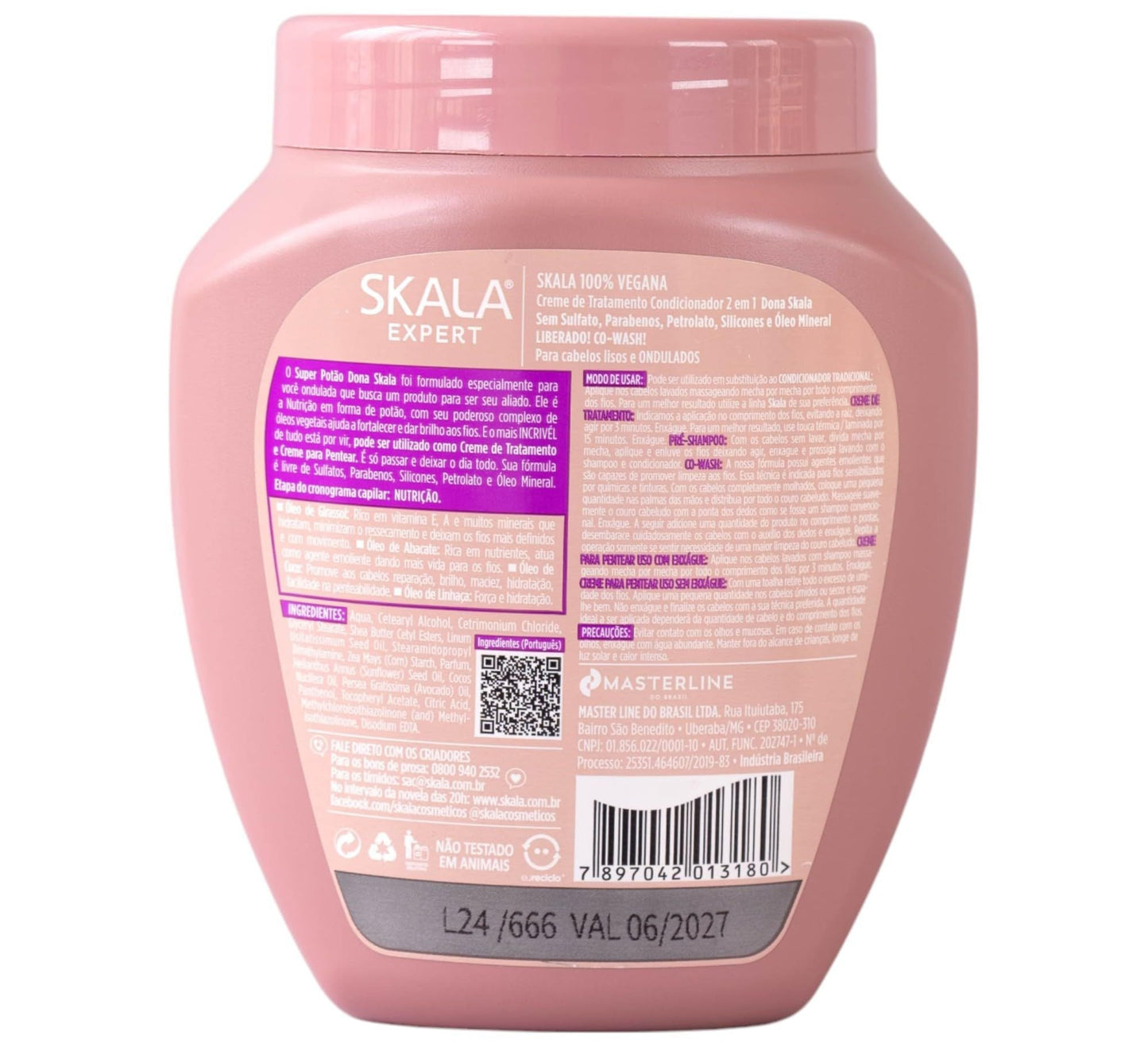 Skala Expert 2 In 1 Hair Treatment Cream - Dona Skala 35.2 Oz