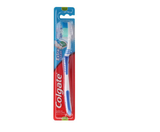 Colgate Extra Clean Medium Toothbrush - Blue