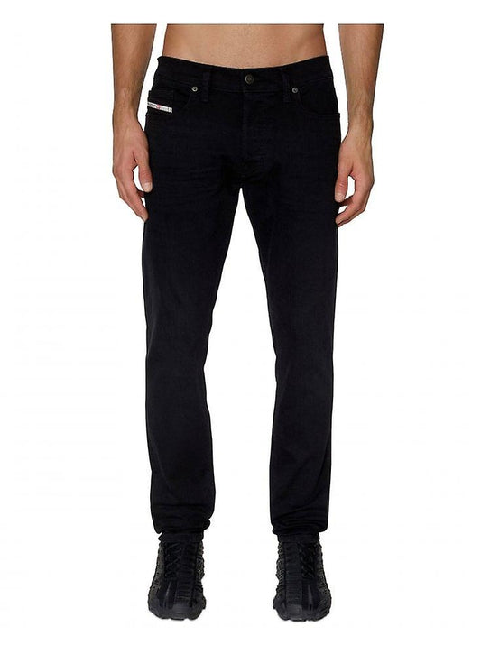 Men's Diesel D-luster Slim Tapered Jean Washed Black 0elay