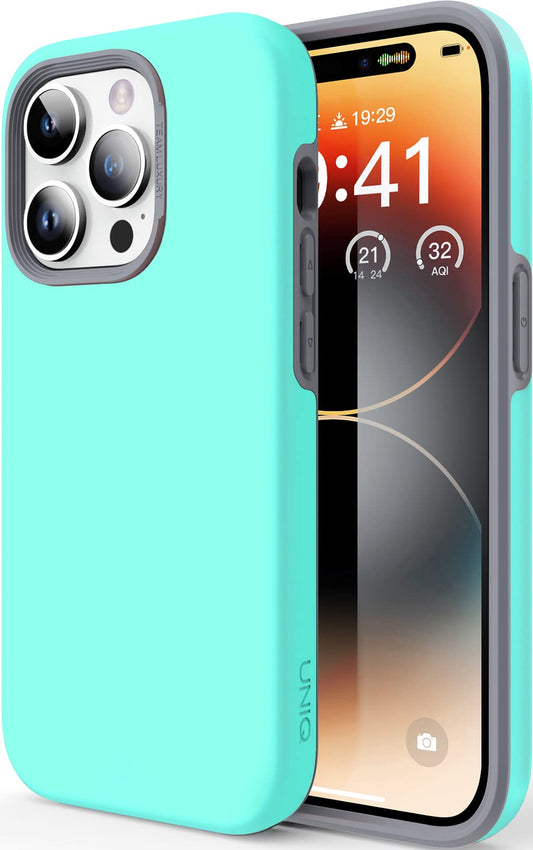 TEAM LUXURY Shockproof for iPhone 14 Pro Case [UNIQ Series] Rugged Anti-Scratch Protective Case Designed for iPhone 14 Pro max Phone Case