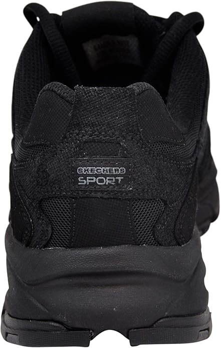 Skechers Men's Vigor 2.0 Trait Sneaker Trait (BLACK /Gray) Men's Lace up Casual Shoes