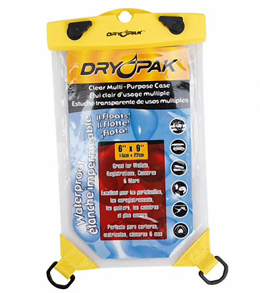 DRY PAK Clear Multi-Purpose Case 6"x 9"