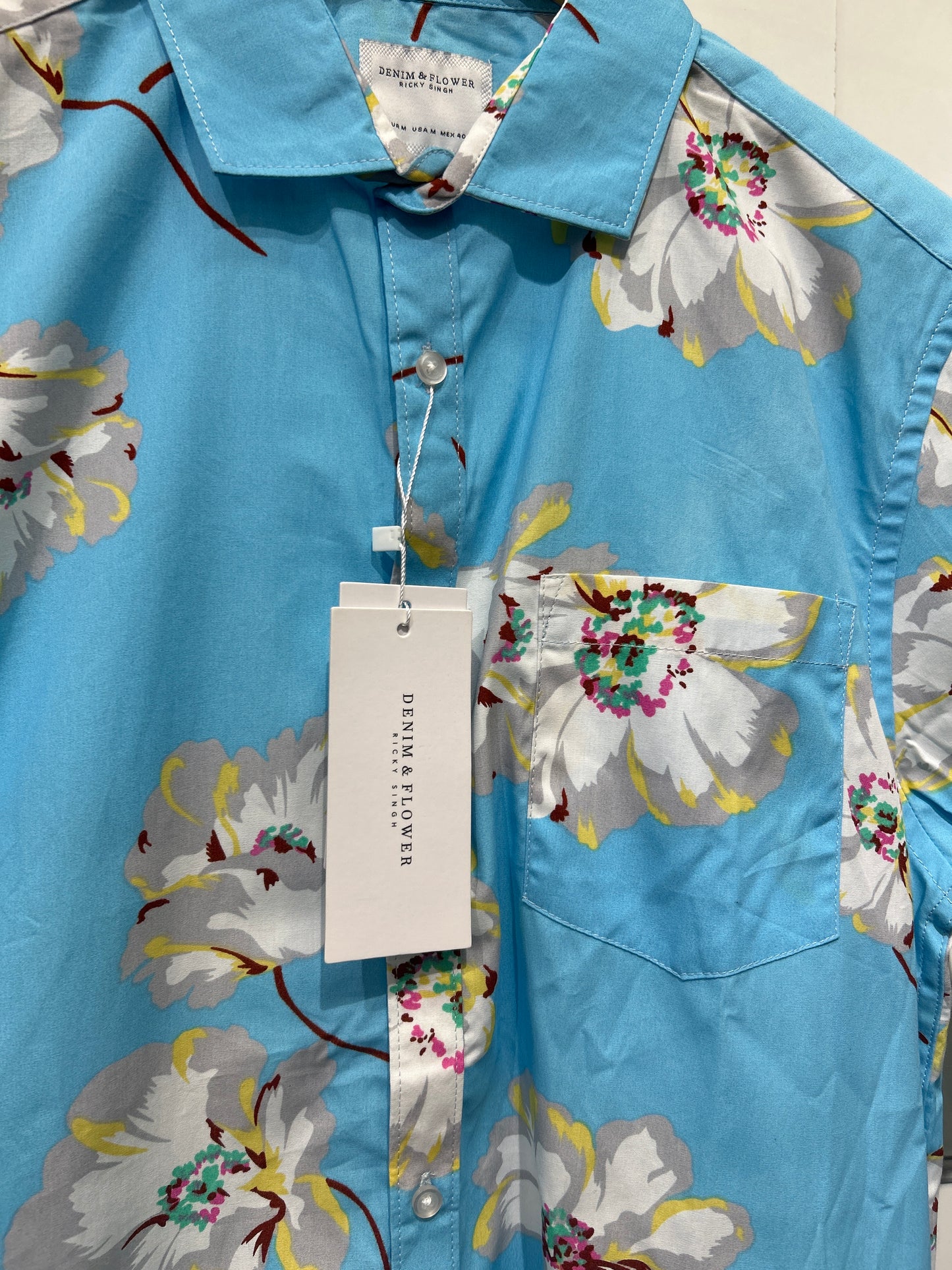 Denim & Flower Ricky Singh Men’s Casual Shirt