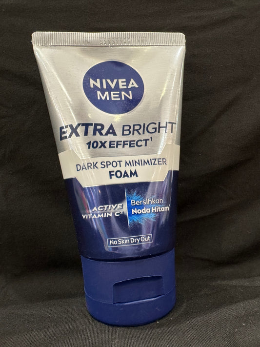 Nivea Men Extra Bright Dark Spot Minimizer Facial Foam | 100ml