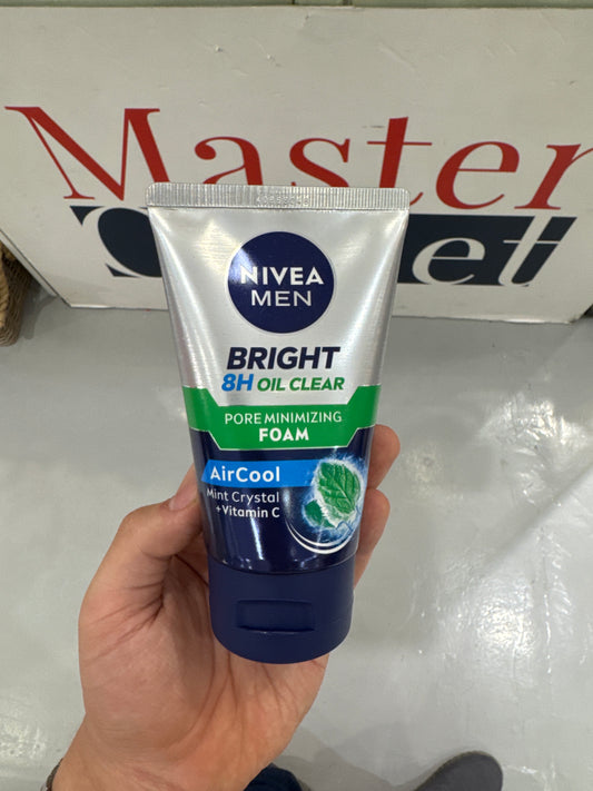 Nivea Men Face Wash Bright Oil Clear 100Gm