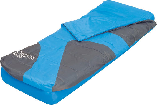 Bestway Comfort Quest Aslepa 67436 Single Air Mattress-Yellow
