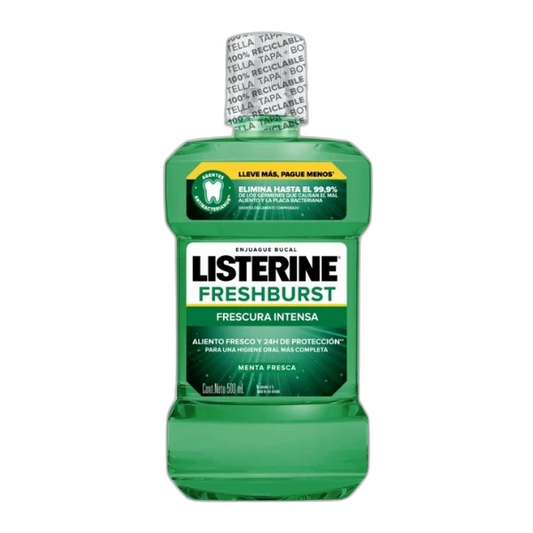 LISTERINE ENJUAGUE BUCAL FRESHBURST 500 ML
