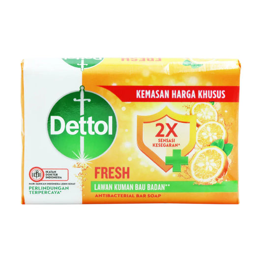 DettoI Antibacterial Bar Soap Fresh Yuzu Citrus 100g