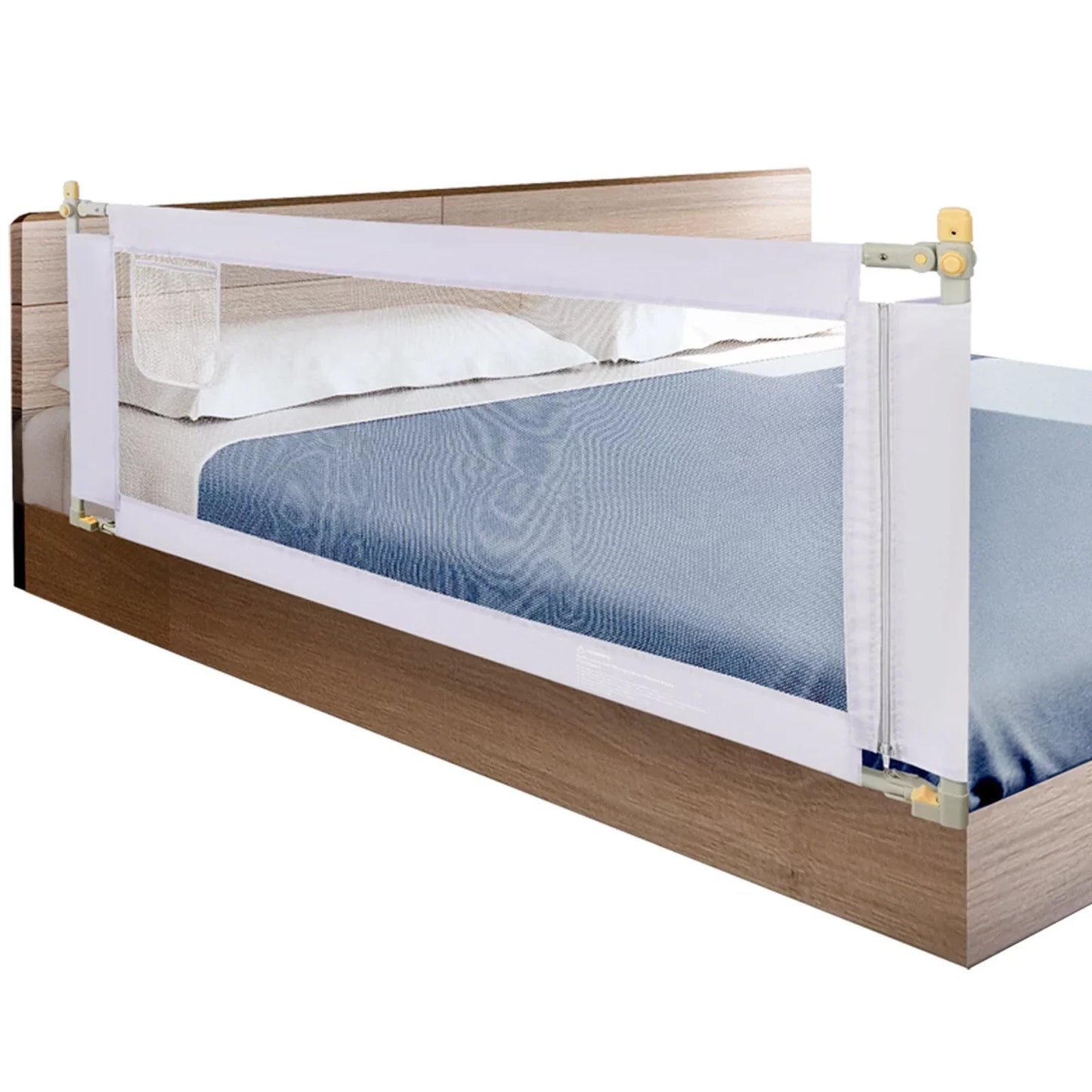 Bed Rails for Toddlers 150 cm (Gray- One Side)