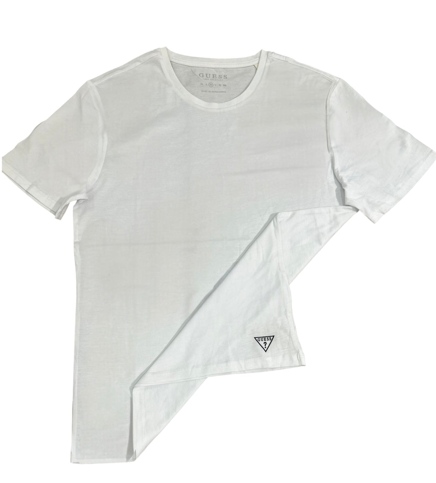Guess Los Angeles Men’s White Cotton T-Shirt