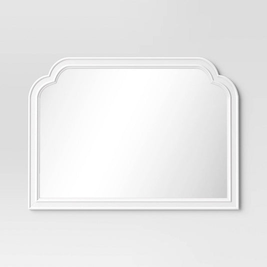 92 CM x 66 CM -  French Country Mantel Mirror White - Threshold™