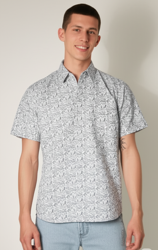 Denim & Flower Ricky Singh Men’s Floral Shirt