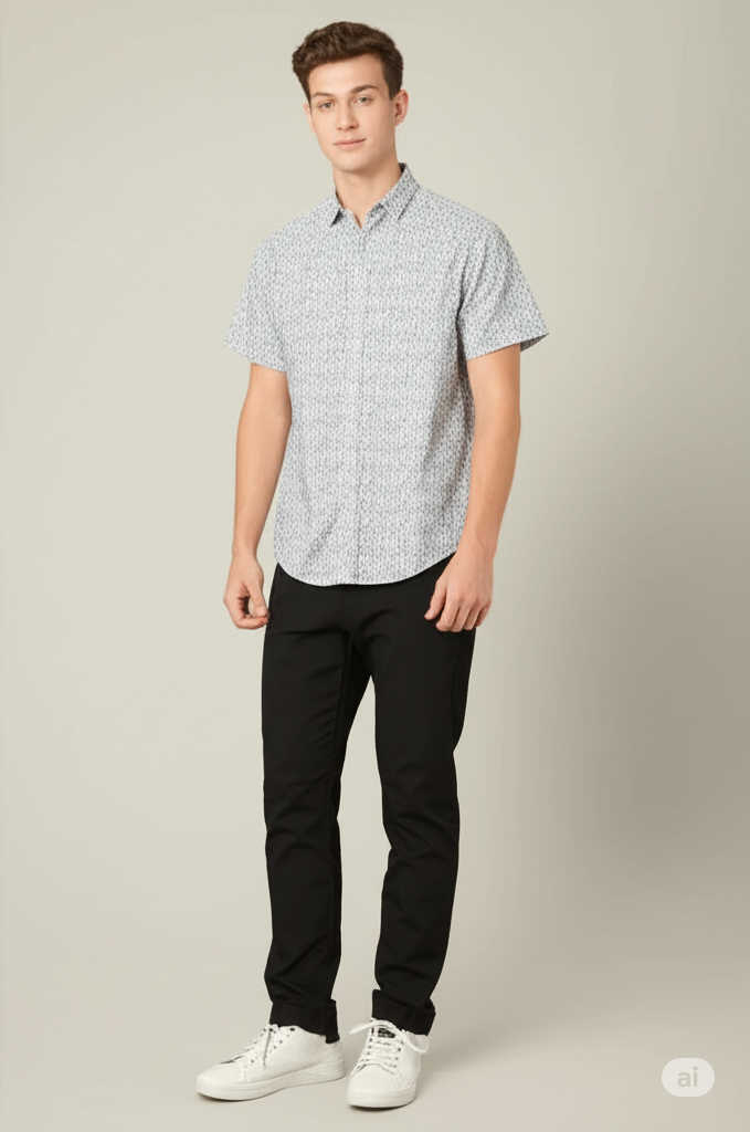 Denim & Flower Ricky Singh Men’s Floral Shirt