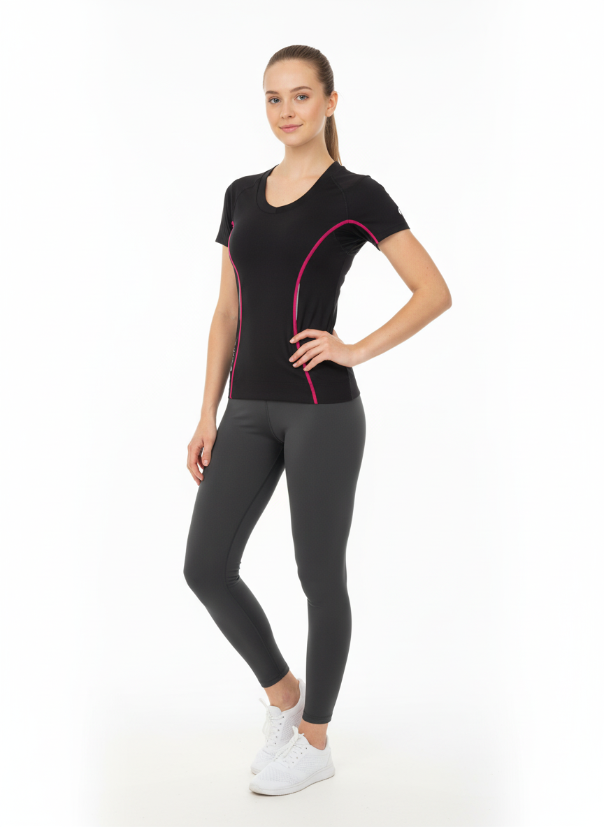 SKINS Sport shirt black Ziad Al-Banq