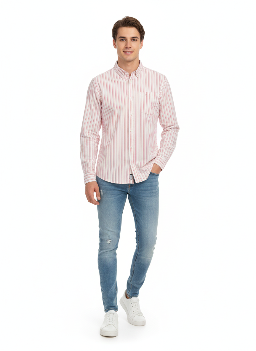 PLACE Multicolor Striped women's shirt