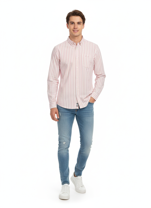 PLACE Multicolor Striped women's shirt