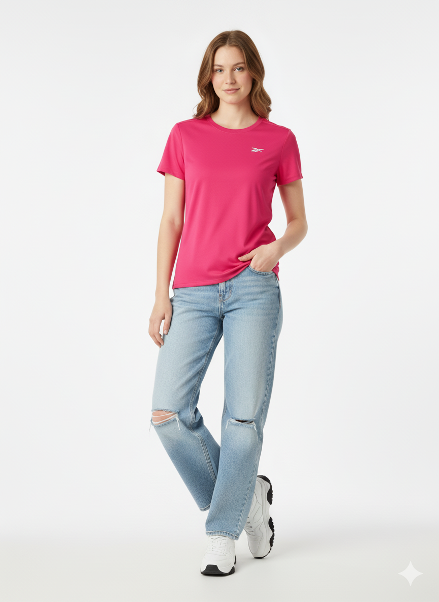 Reebok Women's Sport Shirt Pure Color