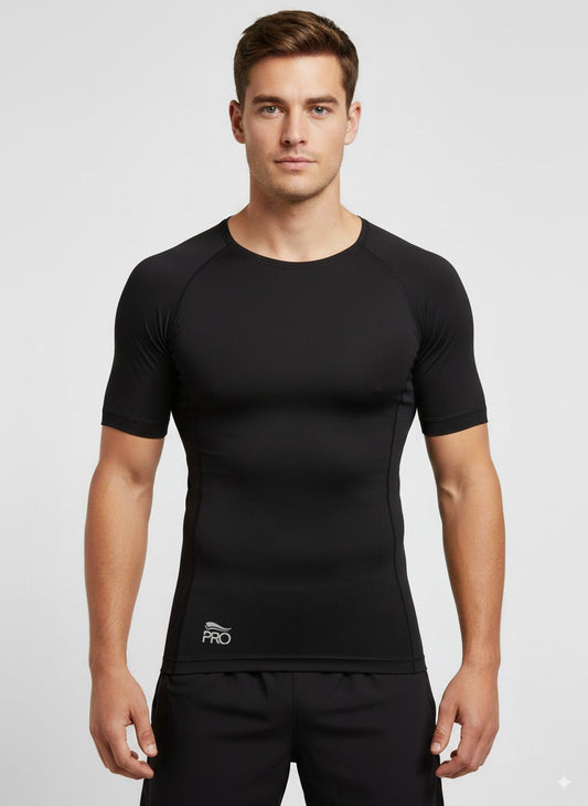Crivit pro Half sleeve T-shirt the color is black
