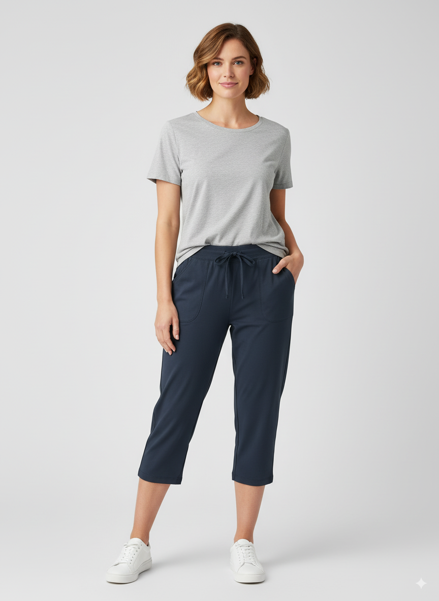 ATHLETIC Women's navy sweatpants