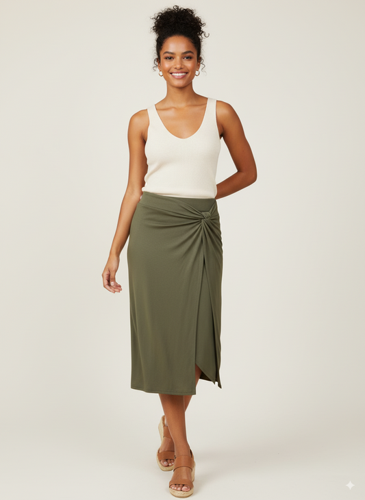 VERO MODA Women's skirt Green