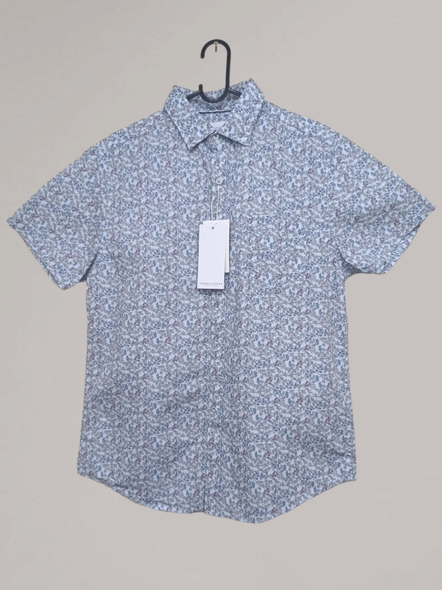 Denim & Flower Ricky Singh Men’s Floral Shirt