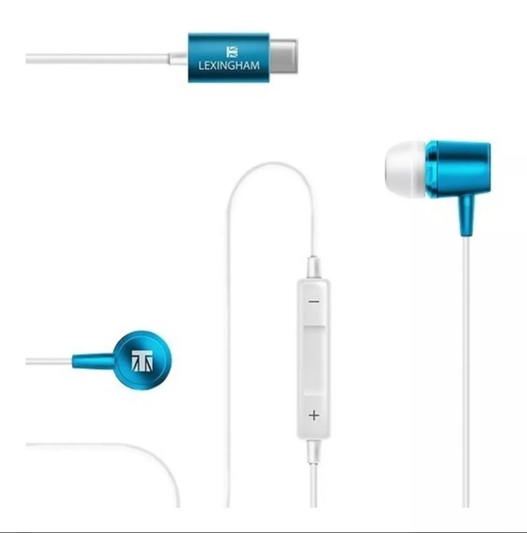 Headphones Hands-free USB Type C Earphones with Microphone