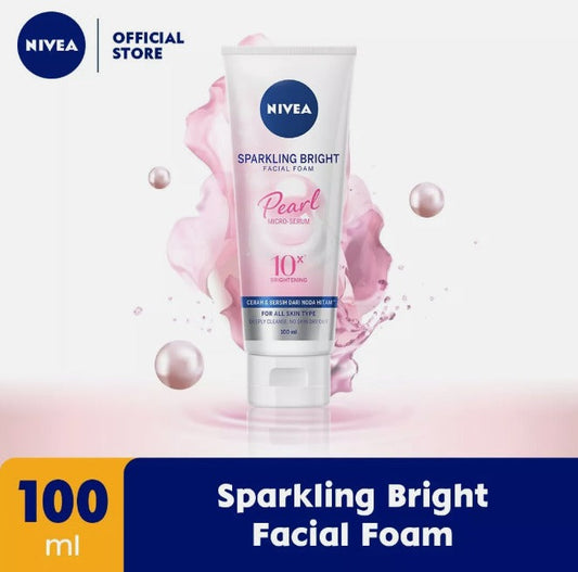 NIVEA Mousse Visage is tinted luminous and cleansed and removes facial skin 100ml