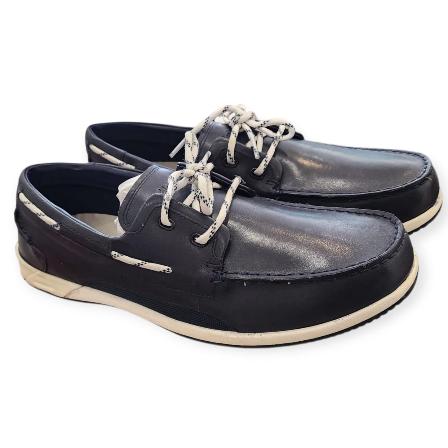 Orson Harbor Dark Blue Leather