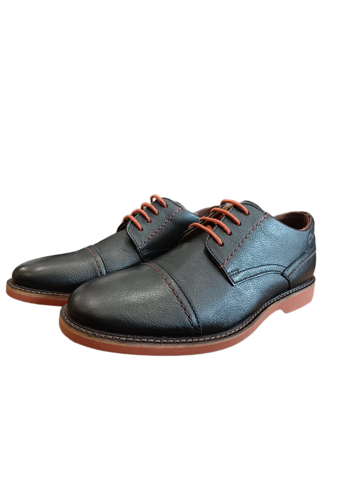 Clarks Atticus LT Men's Black Leather Lace-Up Oxford Shoe