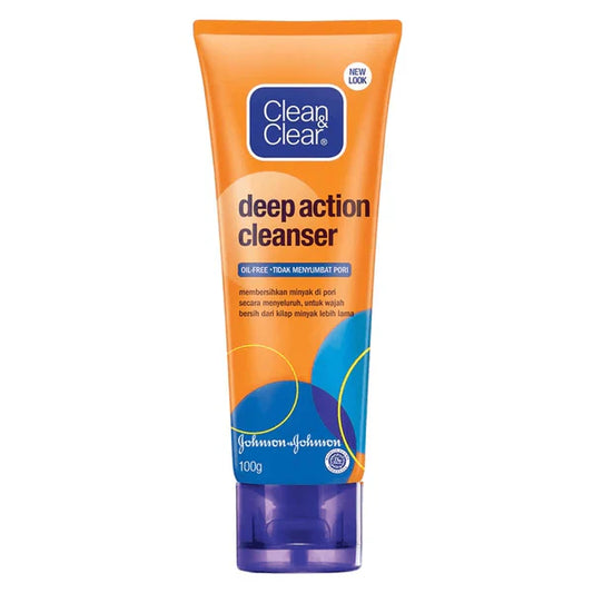 Clean & Clear Deep Action Cleanser Face Wash 100g