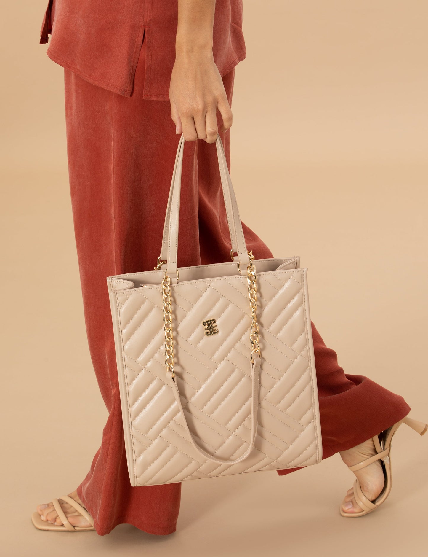 Pierre Cardin BEIGE HANDBAG