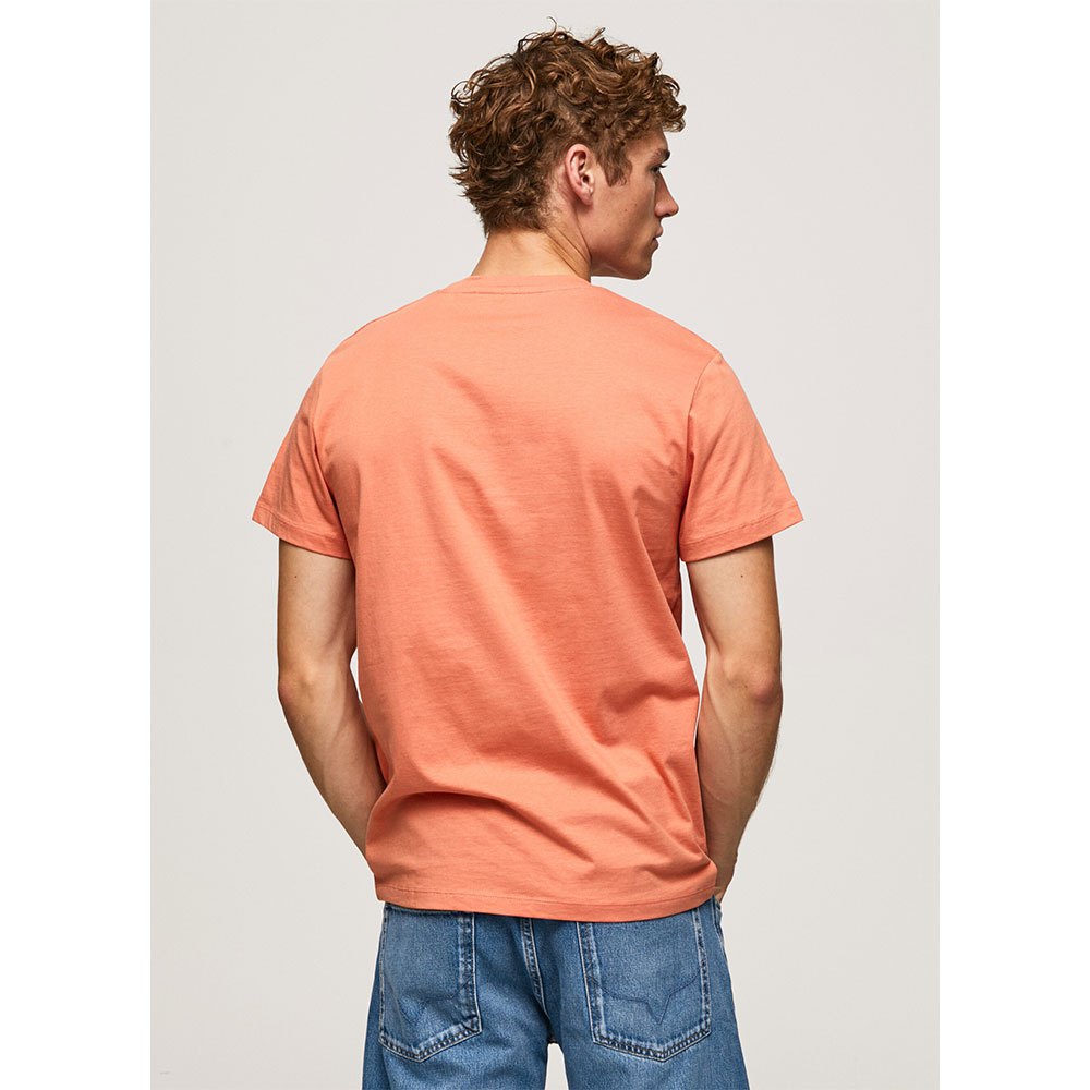 PEPE JEANS LONDON SLIM T-SHIRT ORANGE M1