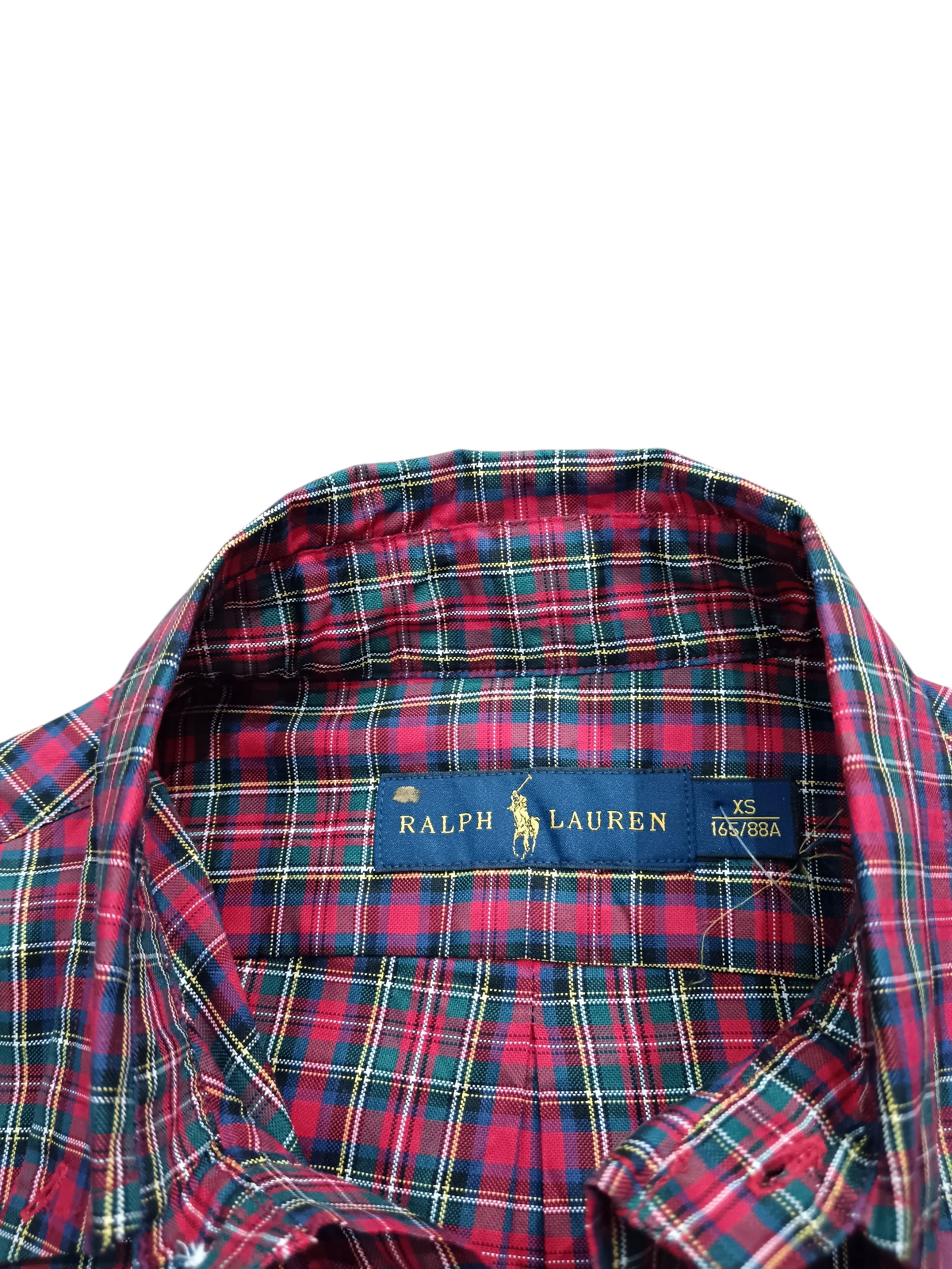 RALPH LAUREN red color women's shirt