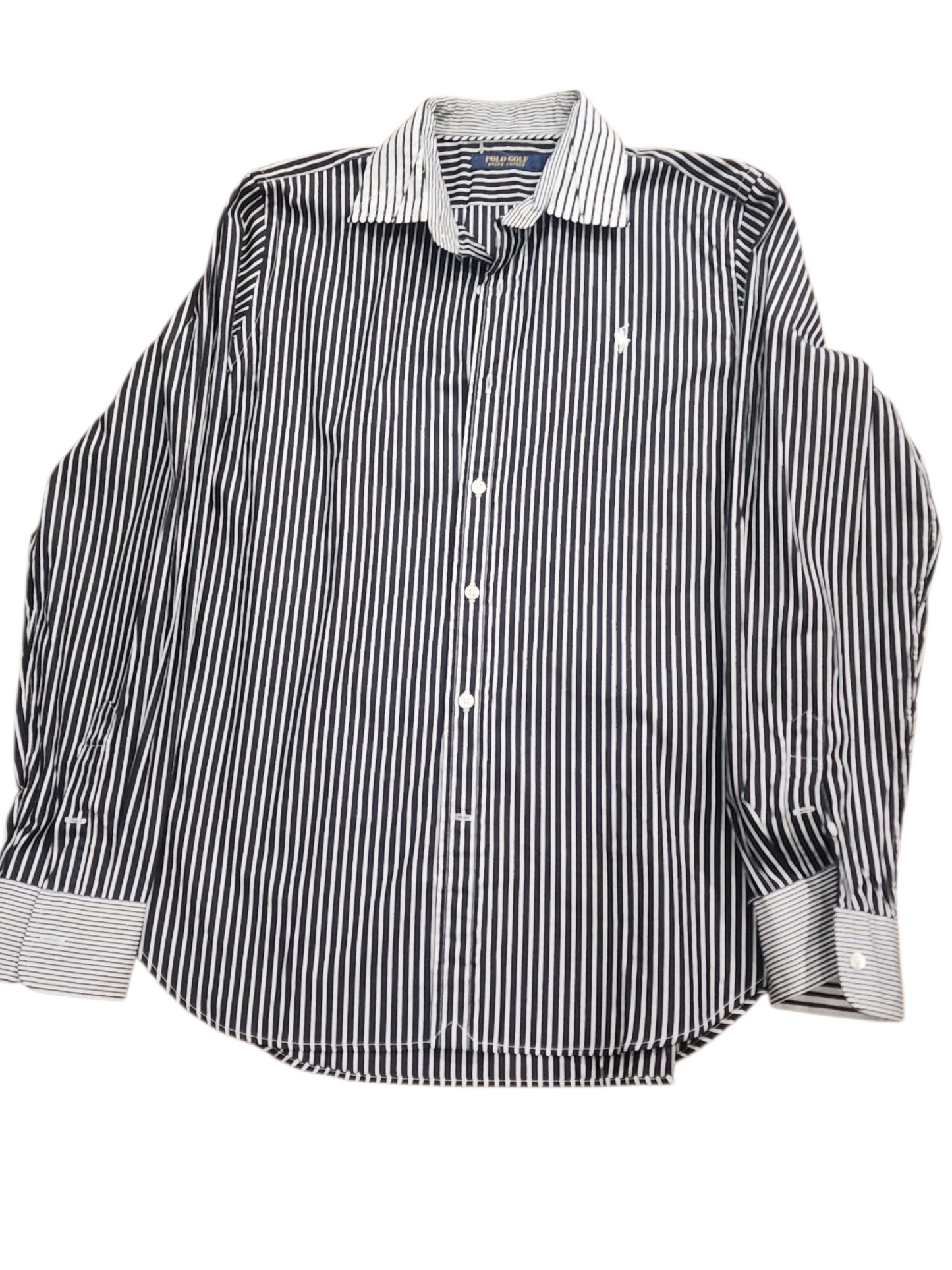Ralph Lauren Black & White Striped womens Shirt