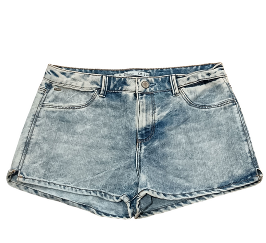 Ift Denim collection Women's Jeans Shorts White Plus Blue