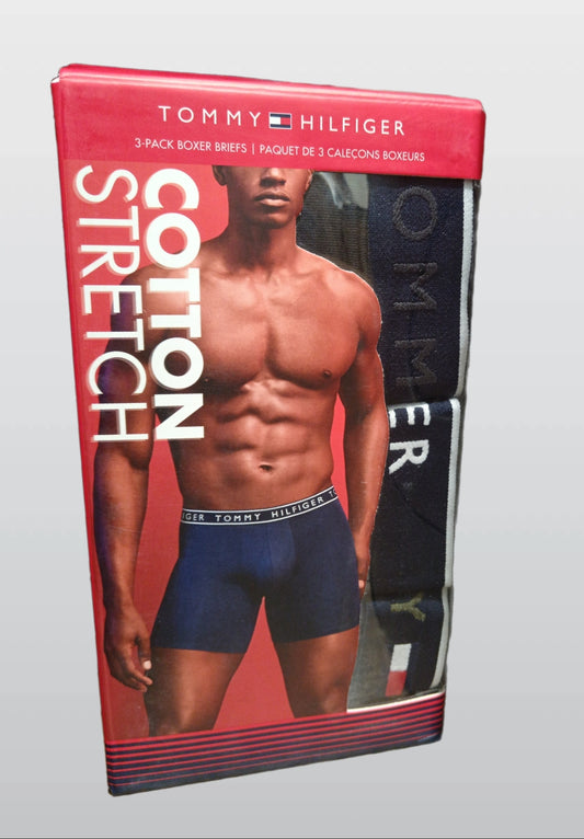 Tommy Hilfiger 3 Pack BOXER Luxe Stretch  RED M2