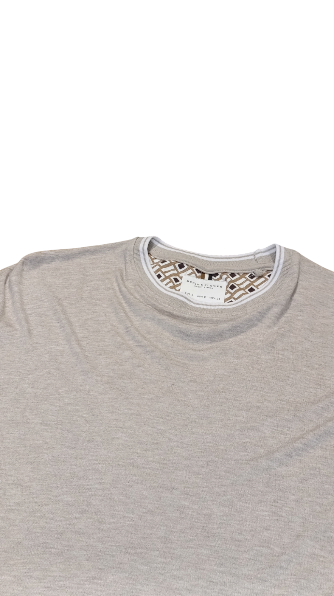 Denim & Flower Ricky Singh Men’s Round Neck T-Shirt