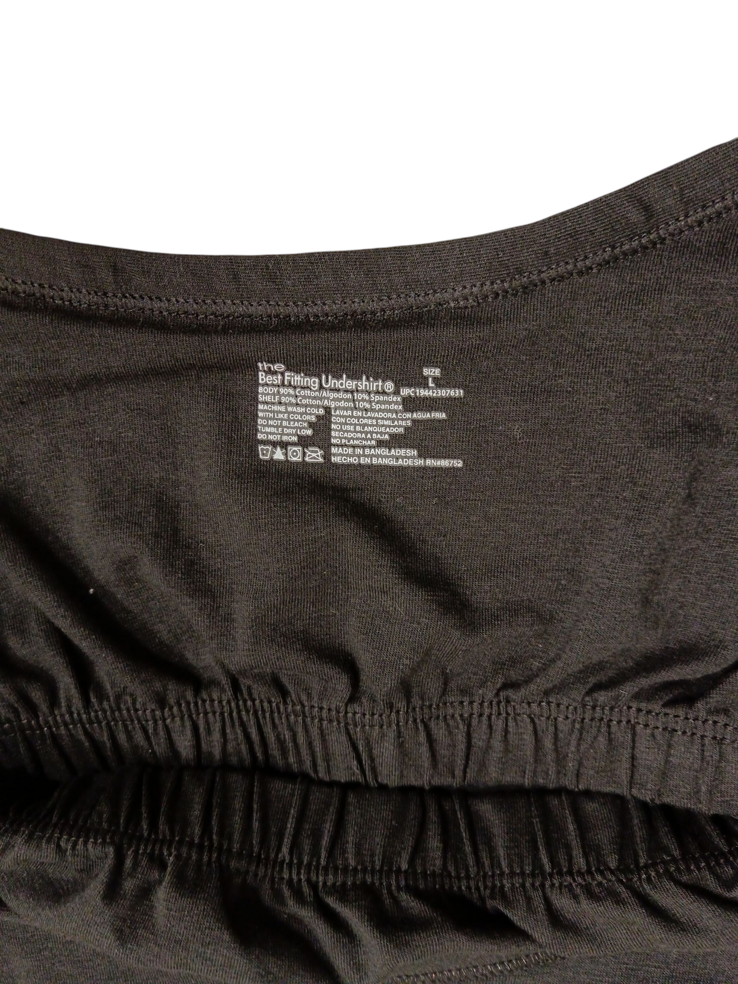 Undershirt Black