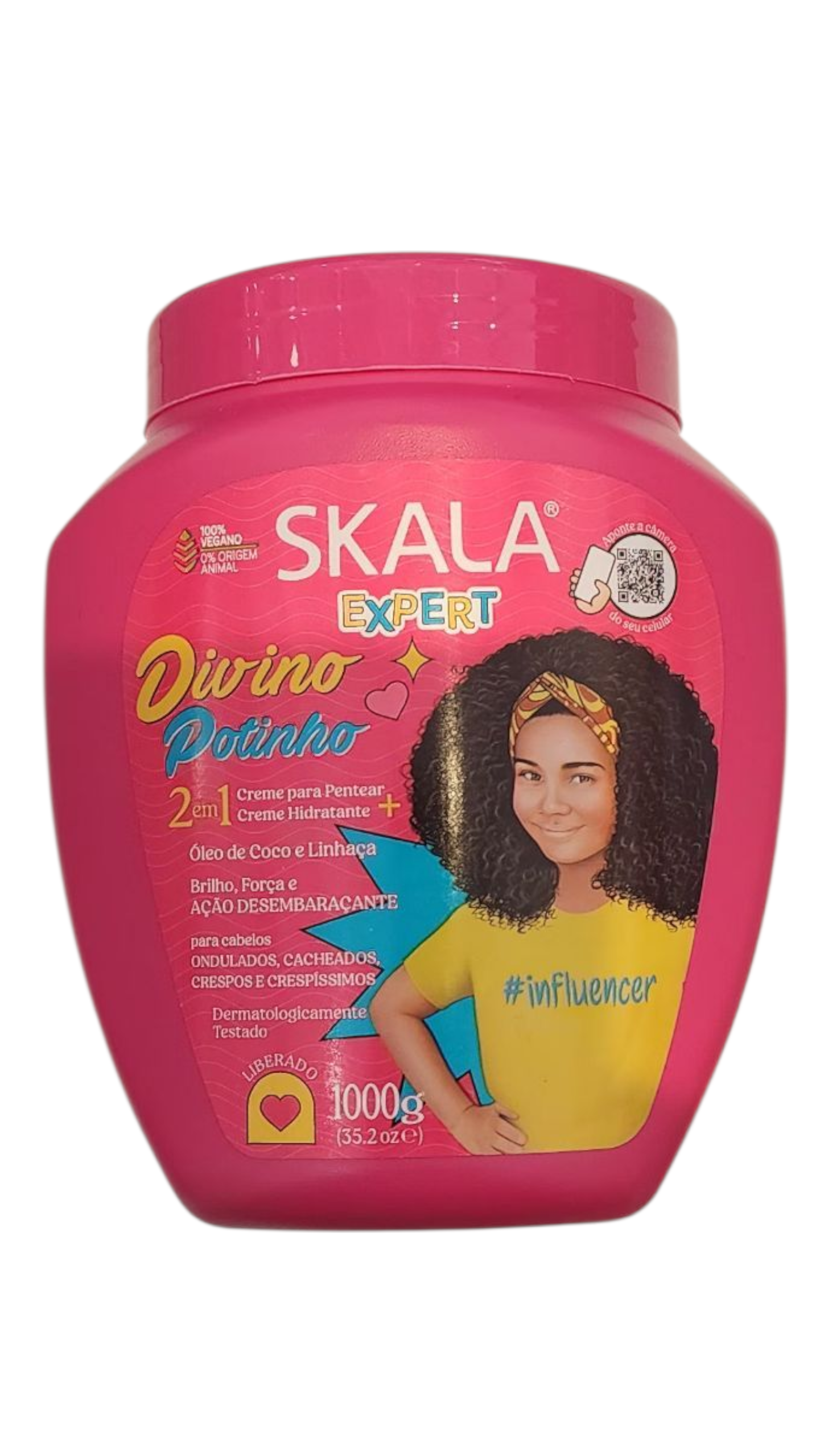 SKALA - Expert - Creme de Tratamento 2 em 1 Crespinho Divino 1 Kg - (Divine Little Curls 2 in 1 Treatment Cream Net 33.81 Oz)