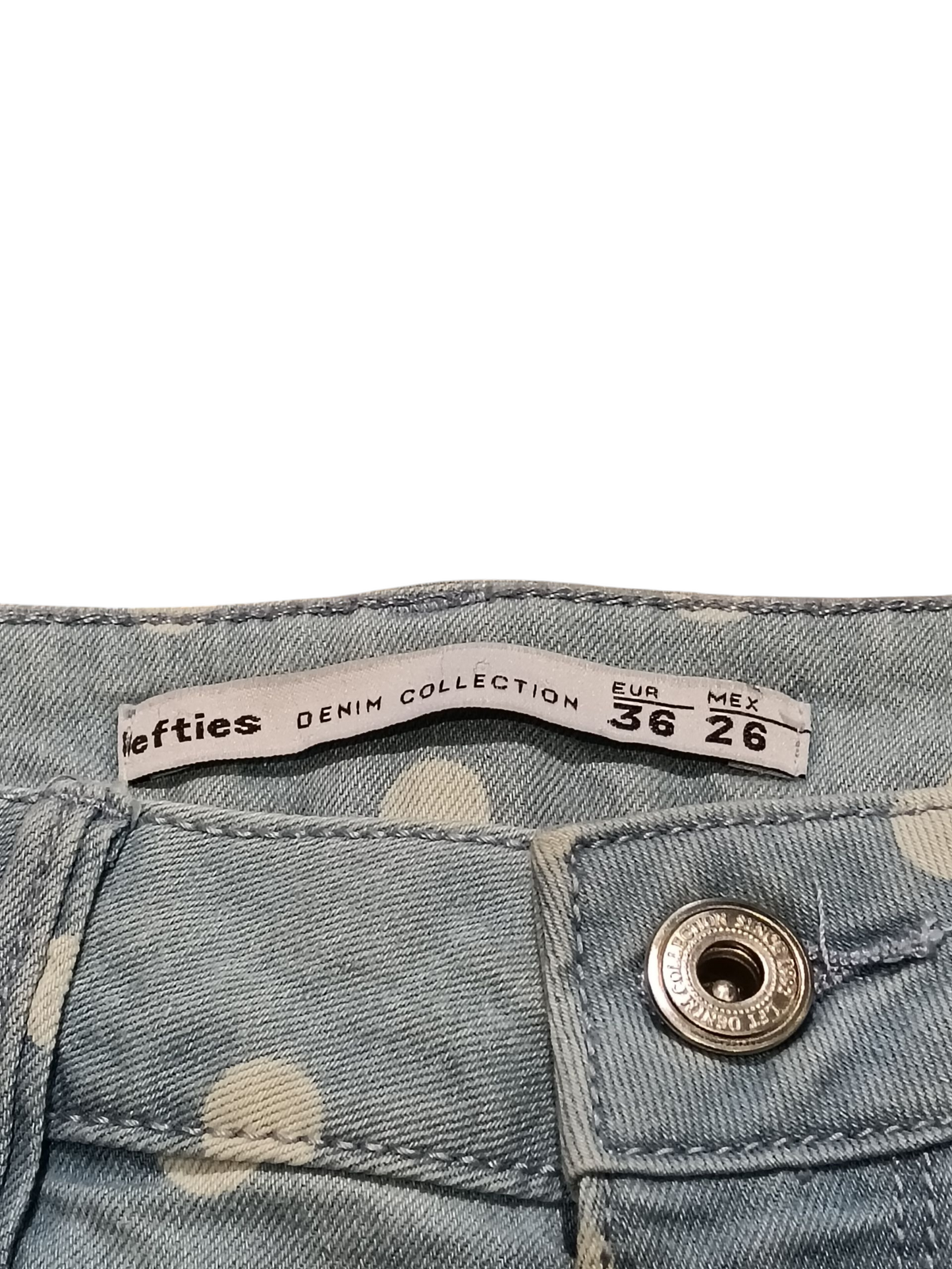 efties DENIM COLLECTION Women's jeans shorts are cyan
