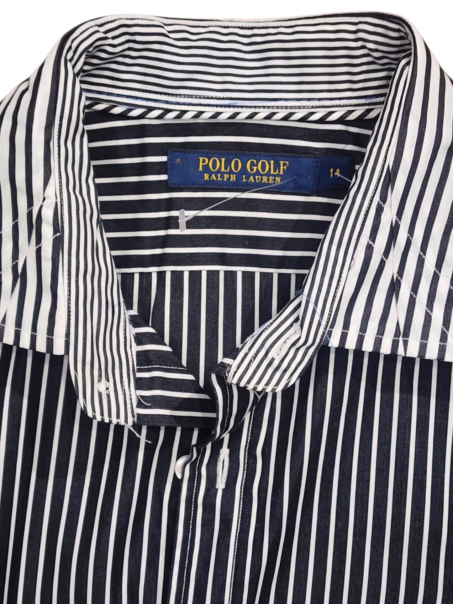 Ralph Lauren Black & White Striped womens Shirt