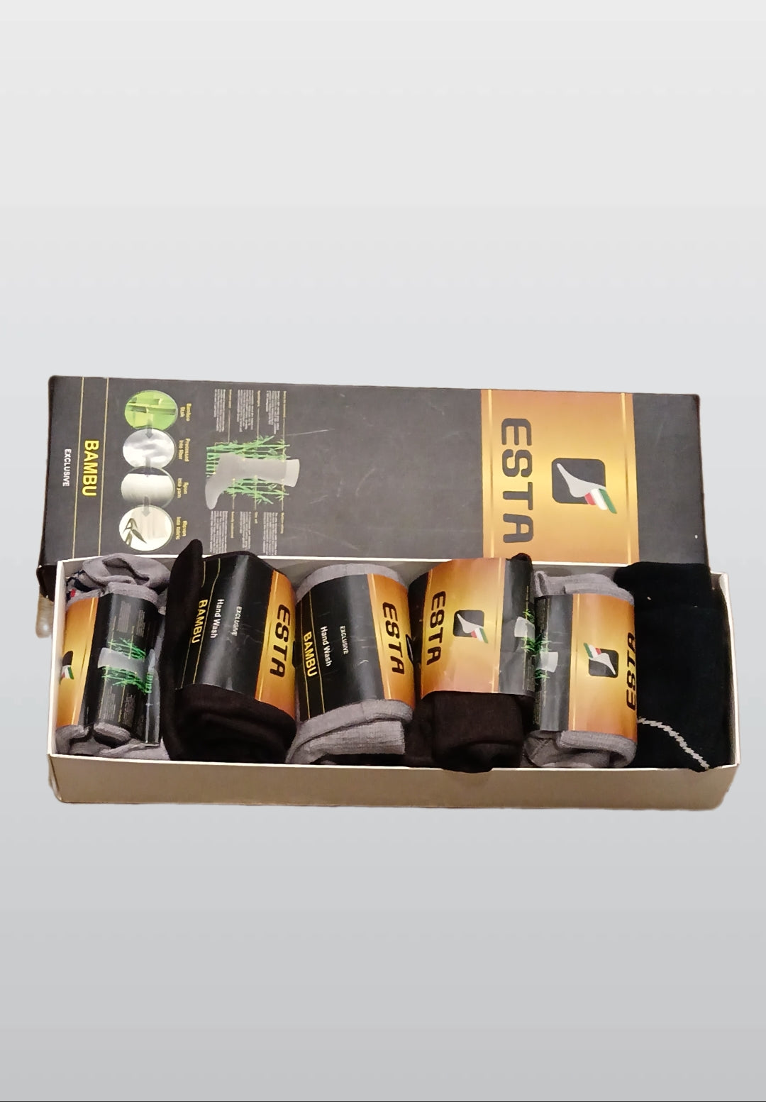 ESTA BAMBU  6 PAIRS