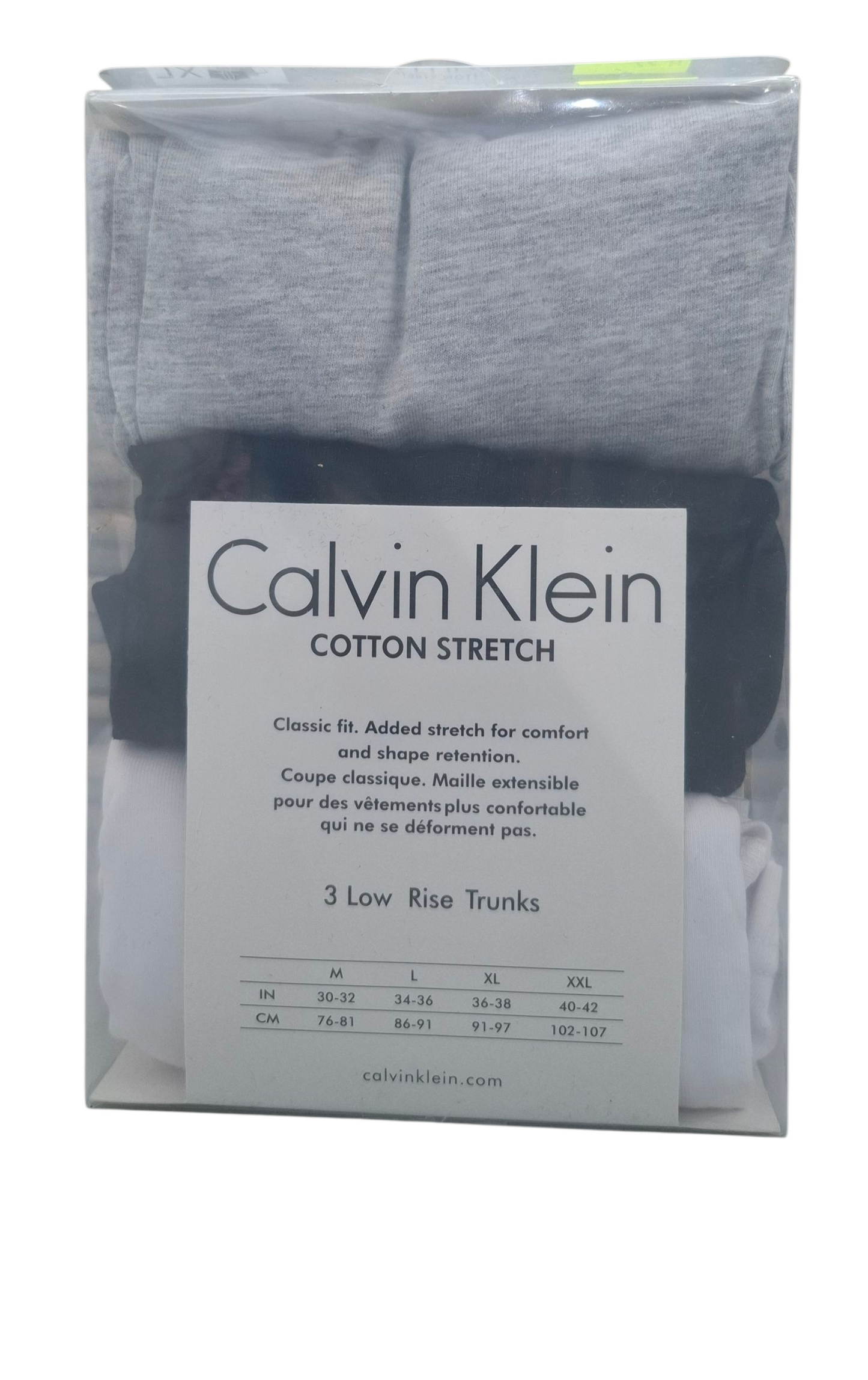 Calvin Klein COTTON STRETCH 3 PACK classic fit PWM3