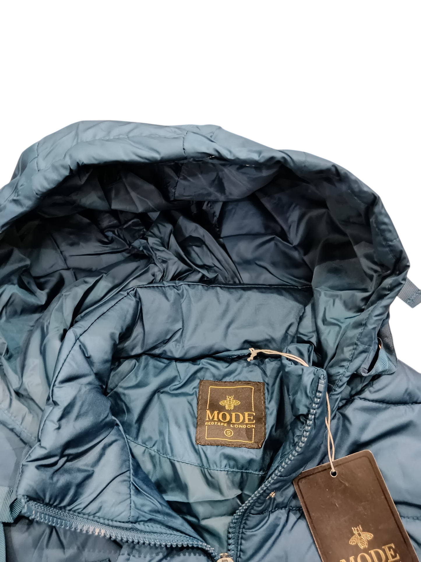 MODE REDTAPE LONDON Puffer Jacket Deep Blue