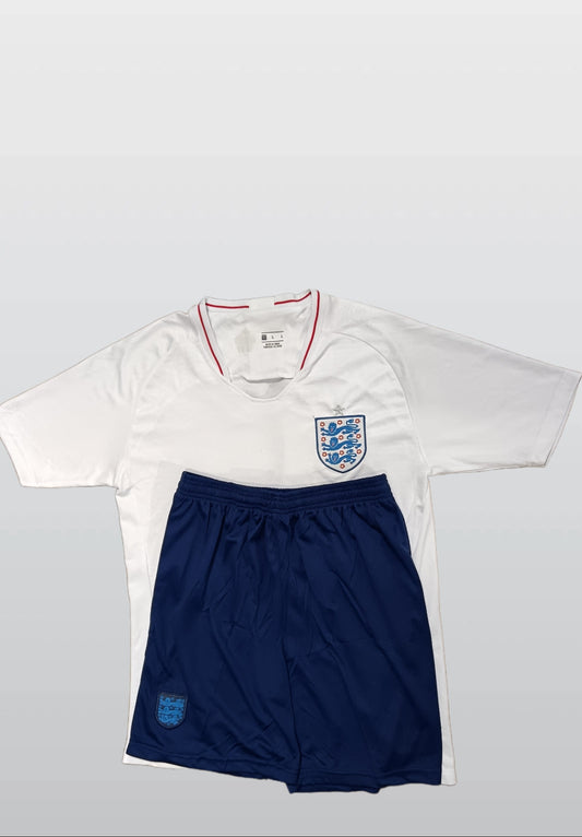England Football Jersey & Shorts Set – Men’s Sportswear Kit