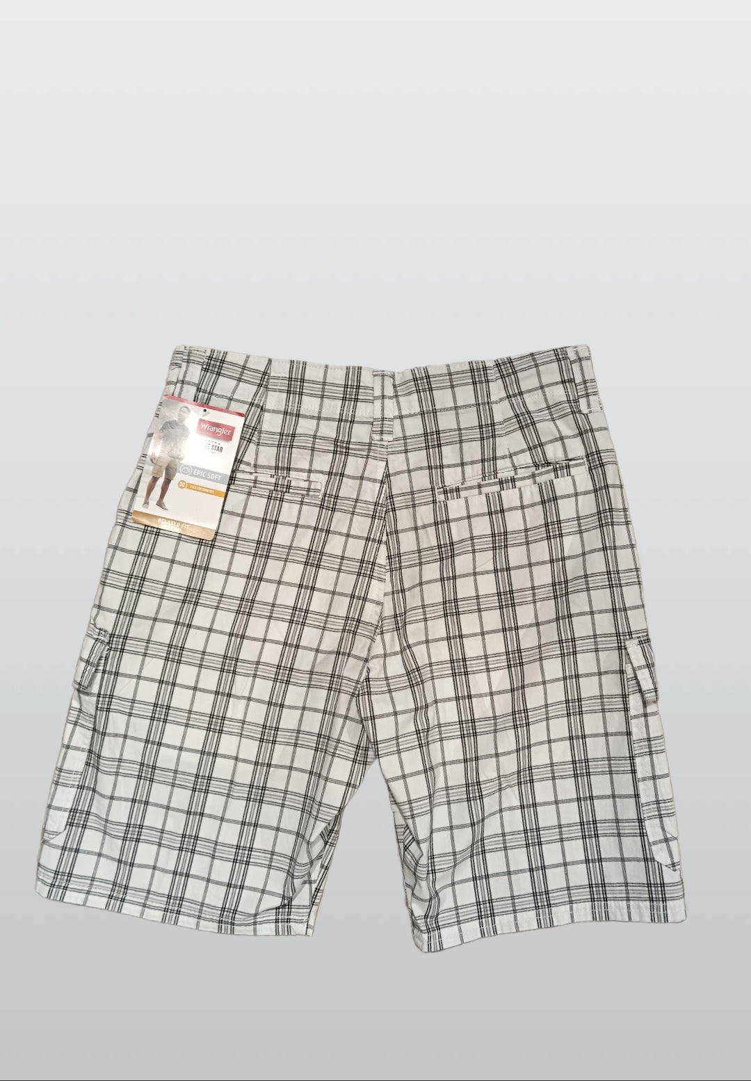 SIZE: 30 - Wrangler Men's and Big Men's Stretch Cargo Shorts